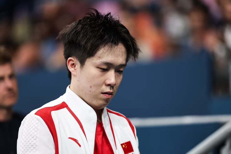 一天丢冠, 王楚钦也是